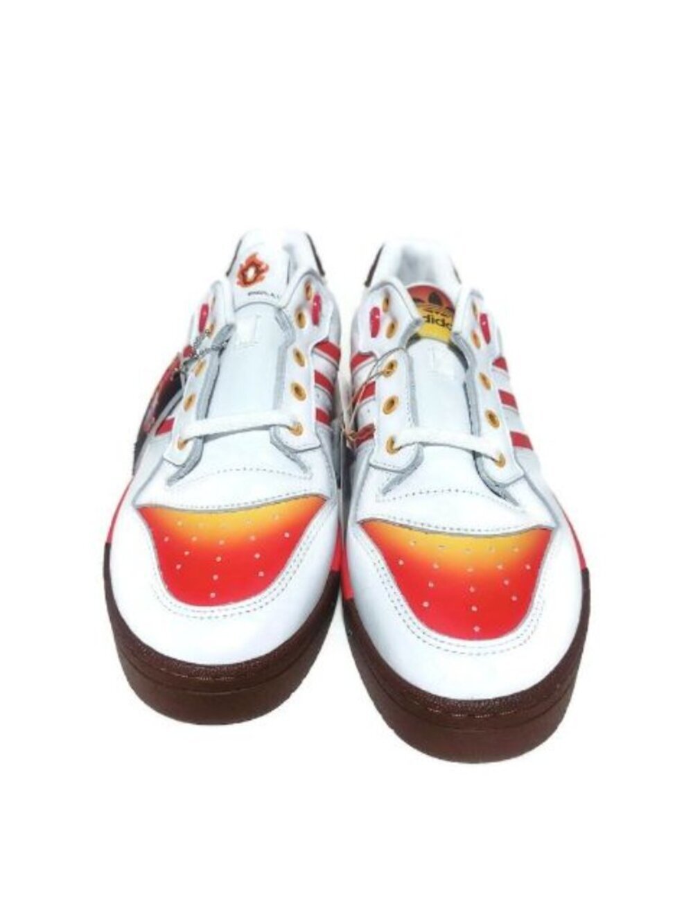Adidas Rivalry Low Demon Slayer Rengoku Basketball Sneakers Mens 11 JI3310 - Picture 6 of 10